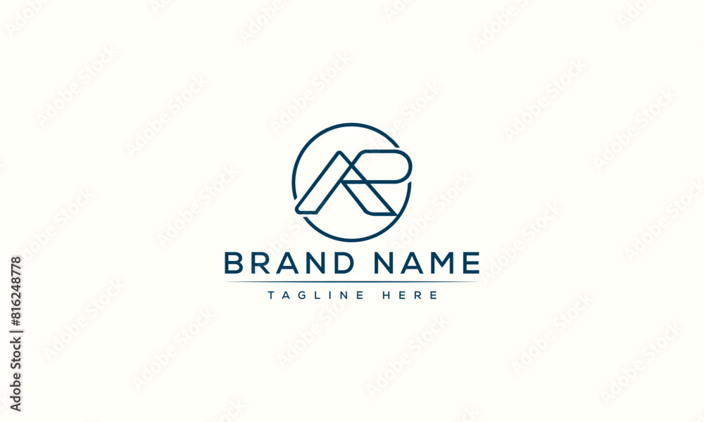 Logo design letter AR . Elegant modern. Vector template. Logo design letter AR . Elegant modern. Vector template.