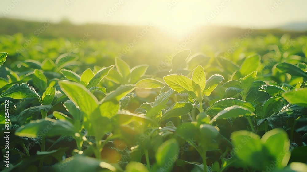 Green leaf background with bright sunlight Green leaf background with bright sunlight