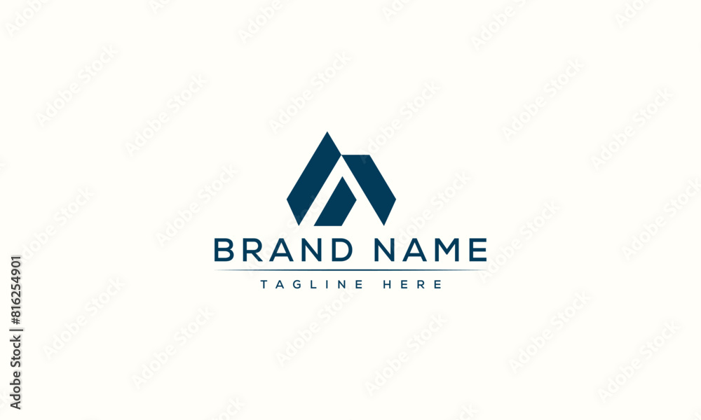Logo design letter A . Elegant modern. Vector template. Logo design letter A . Elegant modern. Vector template.