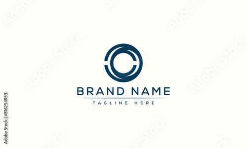 Logo design letter C . Elegant modern. Vector template.
