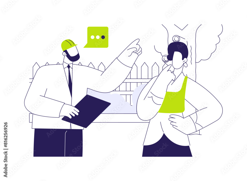 Landscape evaluation abstract concept vector illustration. Landscape evaluation abstract concept vector illustration.