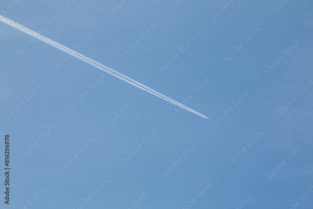 airplane in the sky airplane in the sky