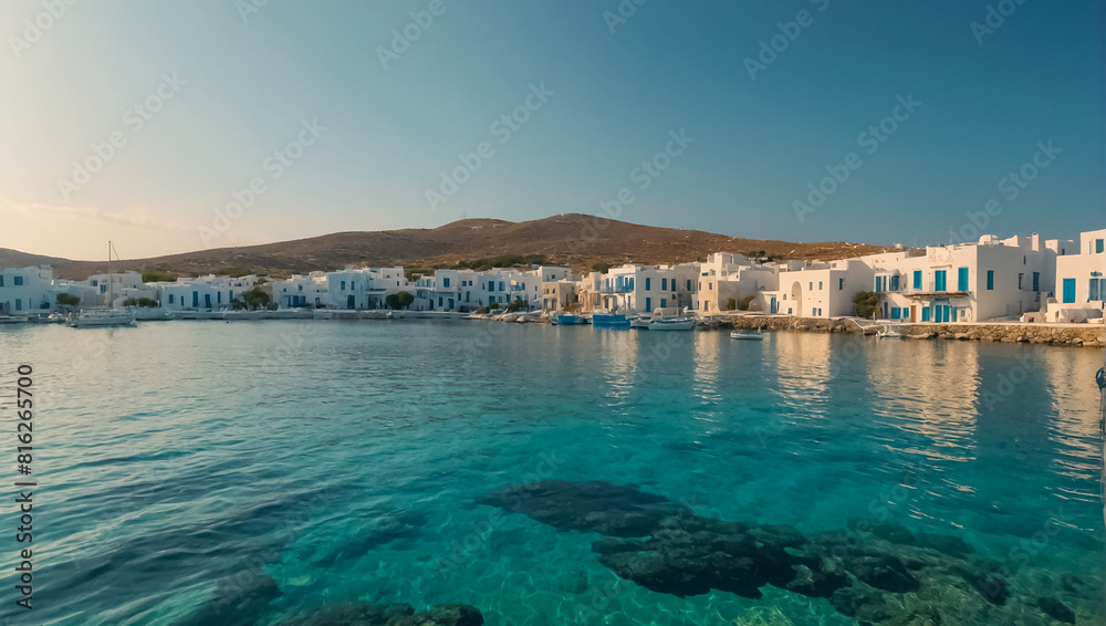 Stunning Paros Greece sunny