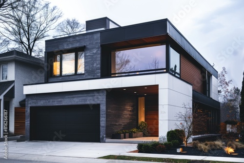 A modern minimalist style h...