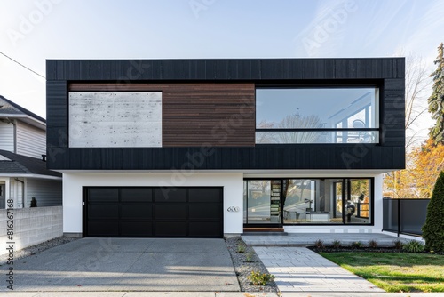 A modern minimalist style h...