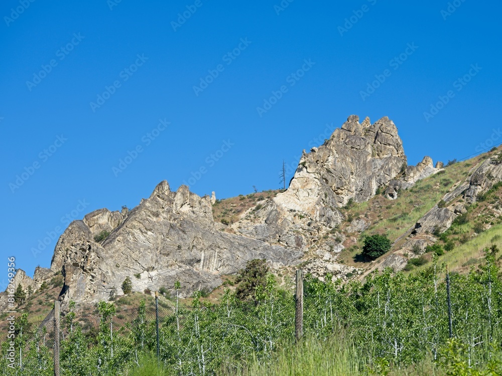 Fototapeta premium Peshastin Pinnacles park in Washington.