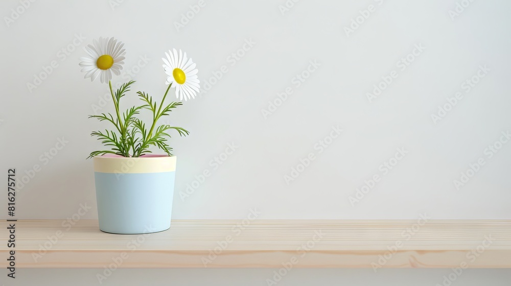 Daisy background with copy space. Daisy background with copy space.