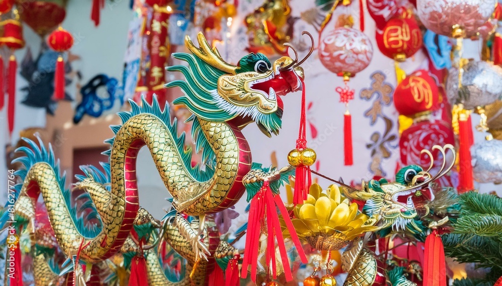 Obraz premium Chinese New Year Dragon