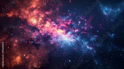 Starry Splendor Exploring the Cosmic Symphony of Star Fields and Nebulae  a Celestial Wonderland Awaits