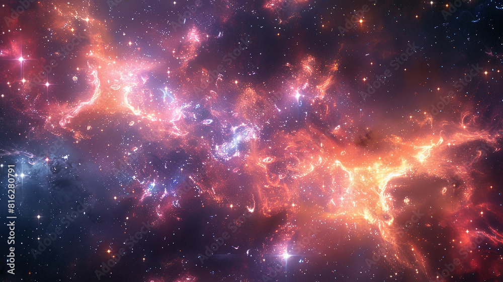 Starry Splendor Exploring the Cosmic Symphony of Star Fields and Nebulae, a Celestial Wonderland Awaits