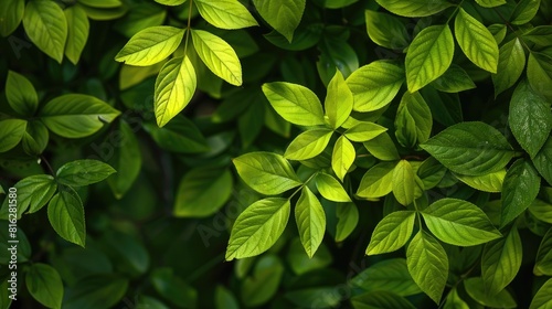 Leaves that are green