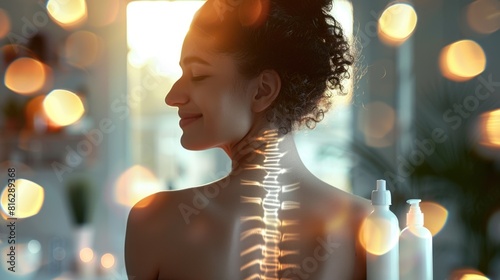 Comprehensive care for spinal health: addressing osteochondrosis, neck, cervical, and back pain through chiropractic, medications, massage, and lifestyle adjustments for effective treatment and relie photo