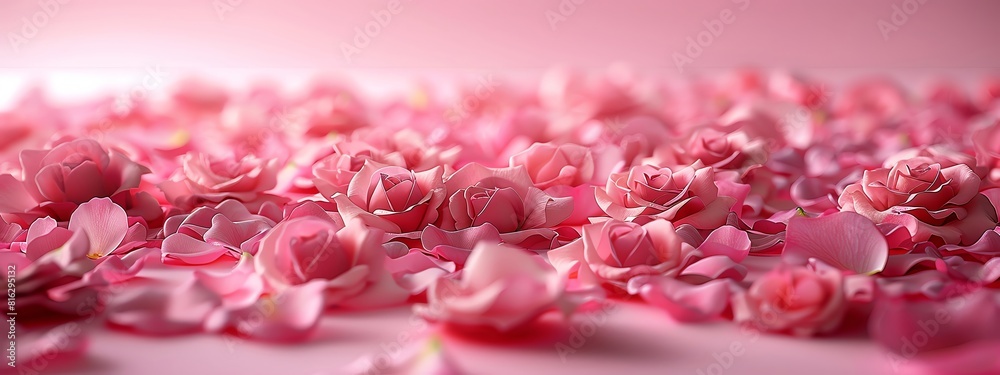 A beautiful background of pink rose petals. A beautiful background of pink rose petals.