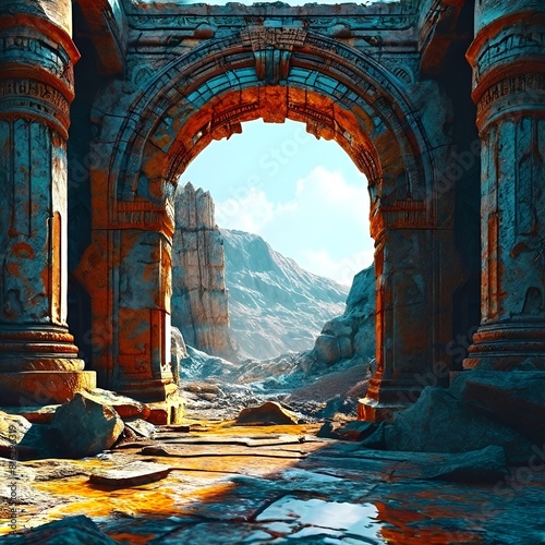the wall