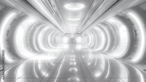 white futuristic building texture, abstract curves pattern. Wall Art Design for Home Decor, 4K Wallpaper and Background for desktop, laptop, Computer, Tablet, Mobile Cell Phone, Smartphone, Cellphone