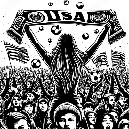 Ultras casual Hooligan Football Fans Vector HD