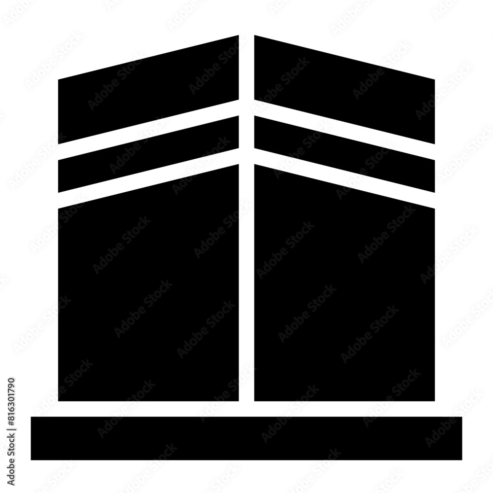 kaabah icon design, mecca ka'bah. vector illustration for islamic event, web, print or pictogram assets, hajj, umrah, ramadan kareem, ied mubarak kaabah icon design, mecca ka'bah. vector illustration for islamic event, web, print or pictogram assets, hajj, umrah, ramadan kareem, ied mubarak