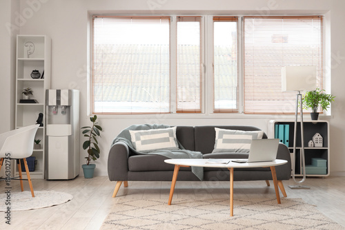 Interior of living room wit...