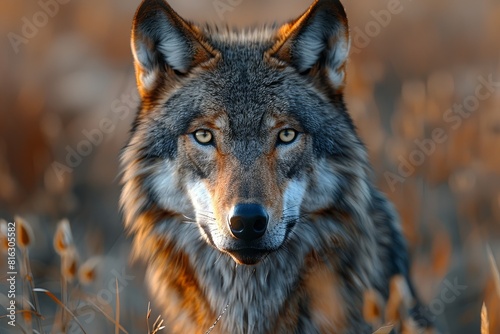 Mighty Wolf  Photorealistic High-Definition CGI Portrait