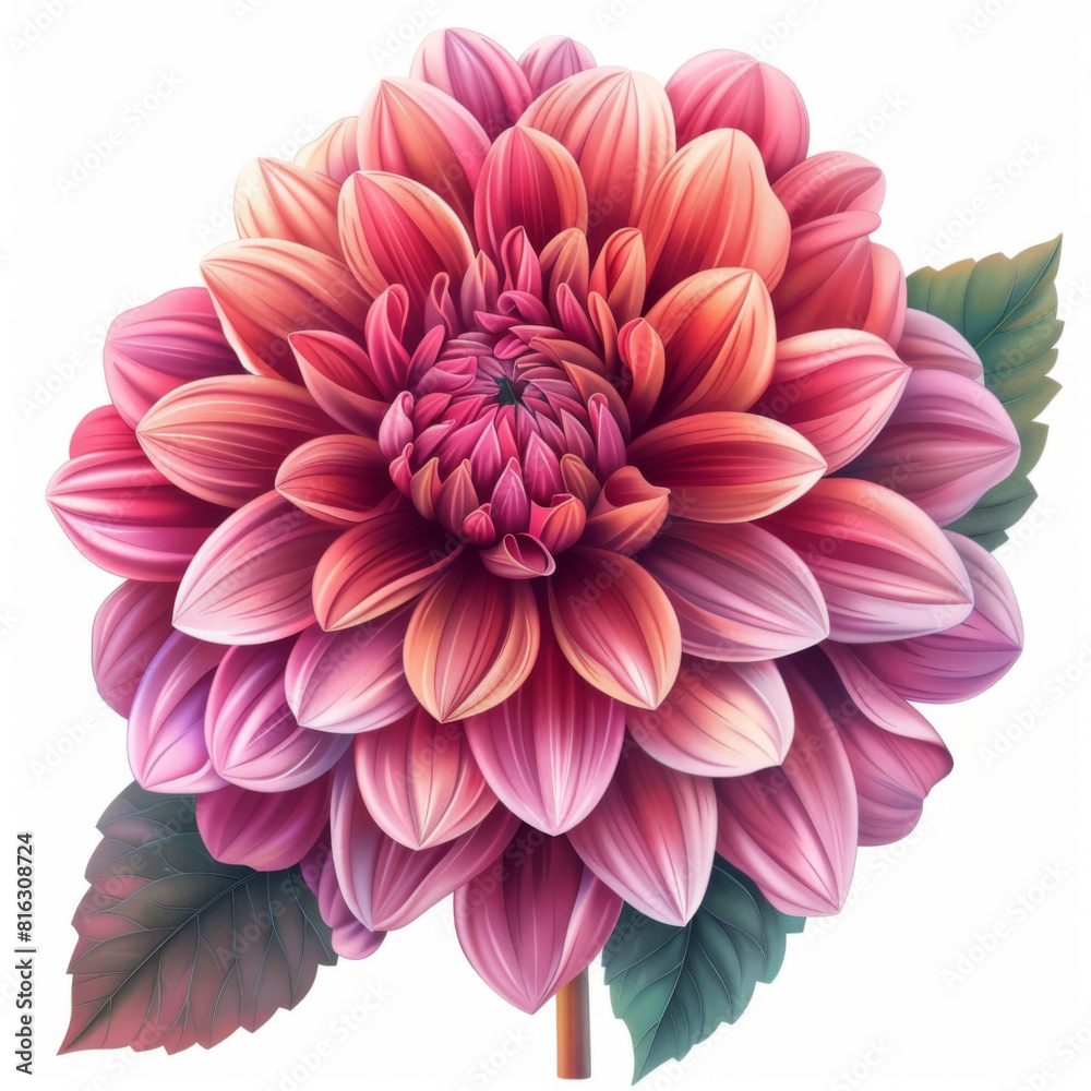 Vibrant Dahlia flowers in soft pink shades, beautifully detailed and perfect for botanical studies. Vibrant Dahlia flowers in soft pink shades, beautifully detailed and perfect for botanical studies.