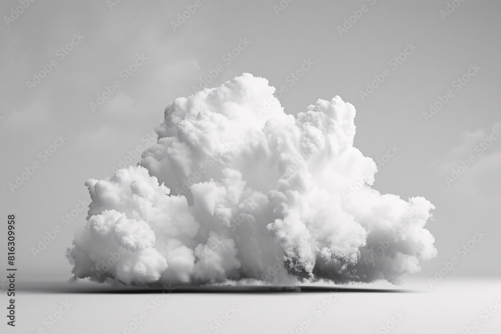 Naklejka premium Gigantic Storm Cloud in the Sky