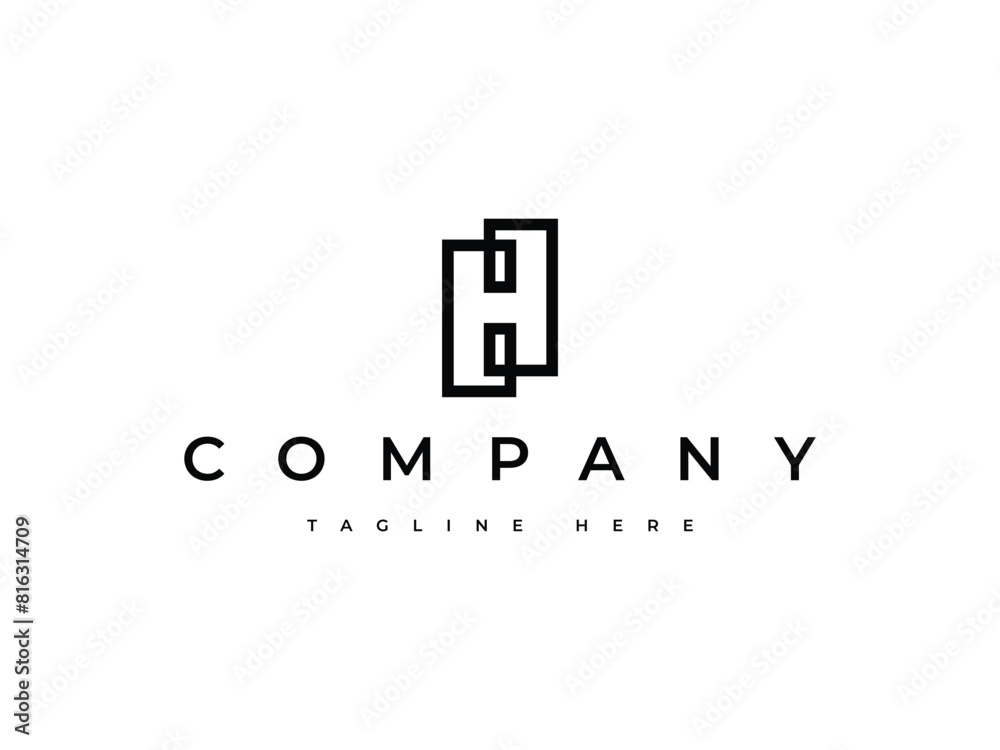modern and creative letter H logo design modern and creative letter H logo design