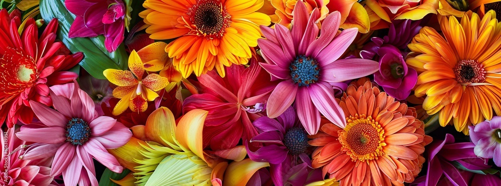 Vibrant Bouquet of Colorful Flowers Vibrant Bouquet of Colorful Flowers