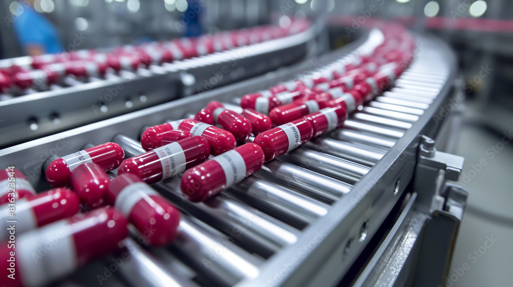 Precision Manufacturing of Red and White Capsules