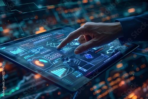 High-Tech Control Room: A 360 View of Monitoring and Data Processing