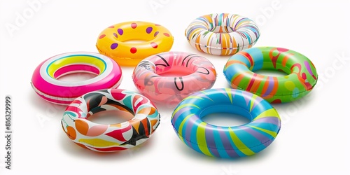 Colorful Inner Tubes: A Collection of Fun Floats