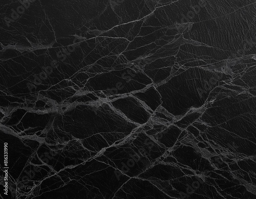 Rock texture with cracks black stone background with copy space for design.