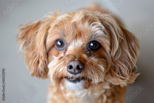 Cute Puppy Dog with Big Eyes