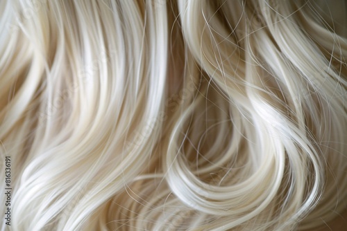 Close-up View of Textured Hair