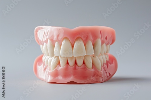 Dental Implants: High-Quality Resin Dentures on Display