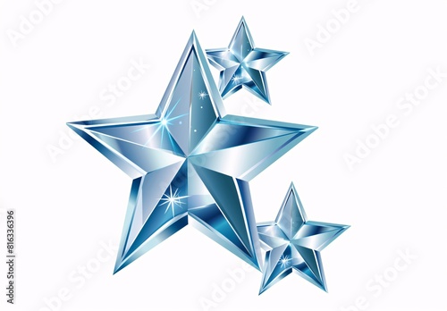 Crystal Clear Shooting Star Illustration