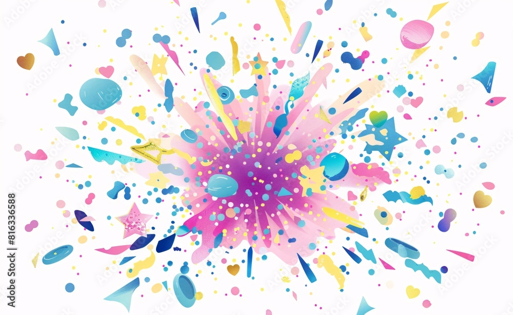 Colorful Pop Art Explosion