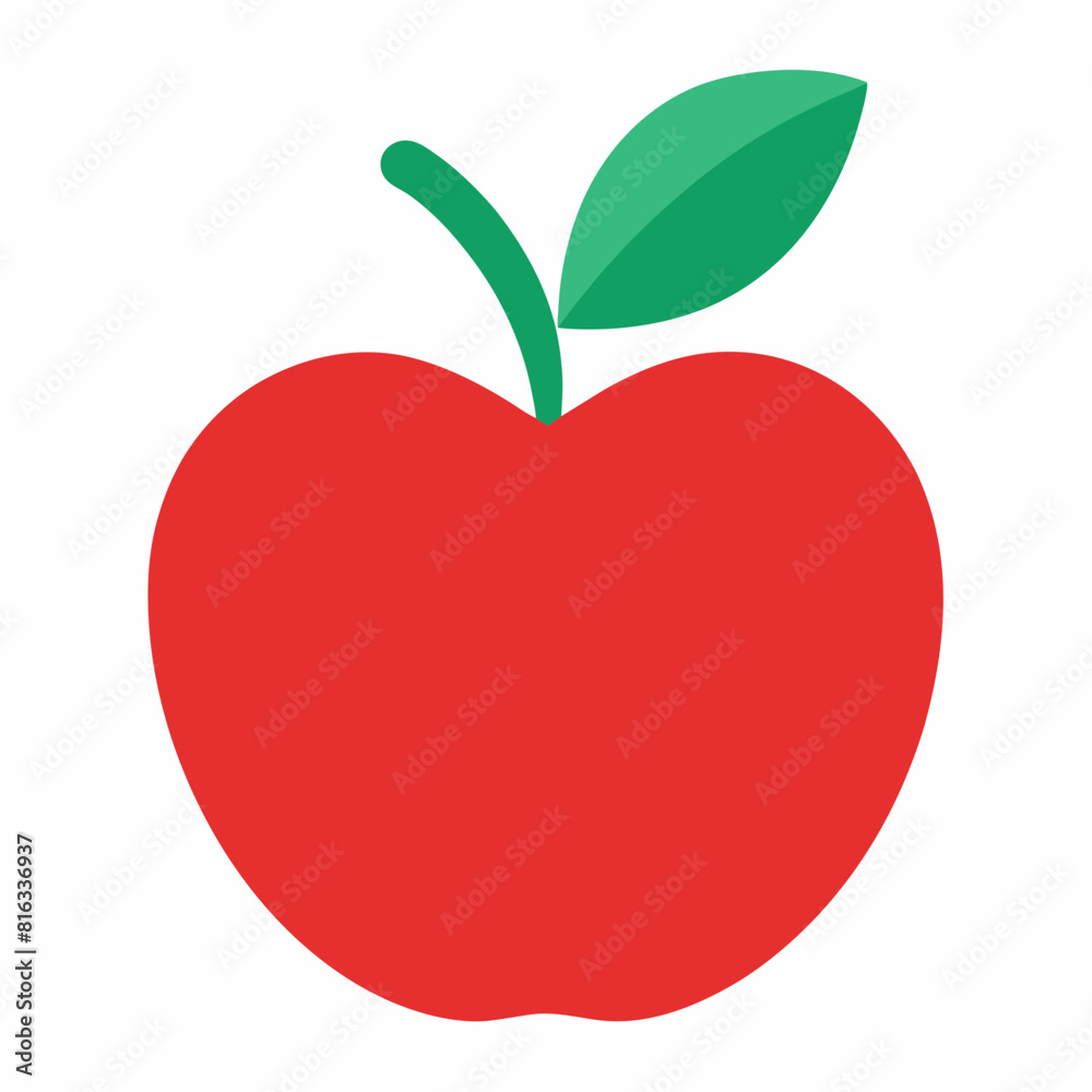 red apple with leaf red apple with leaf