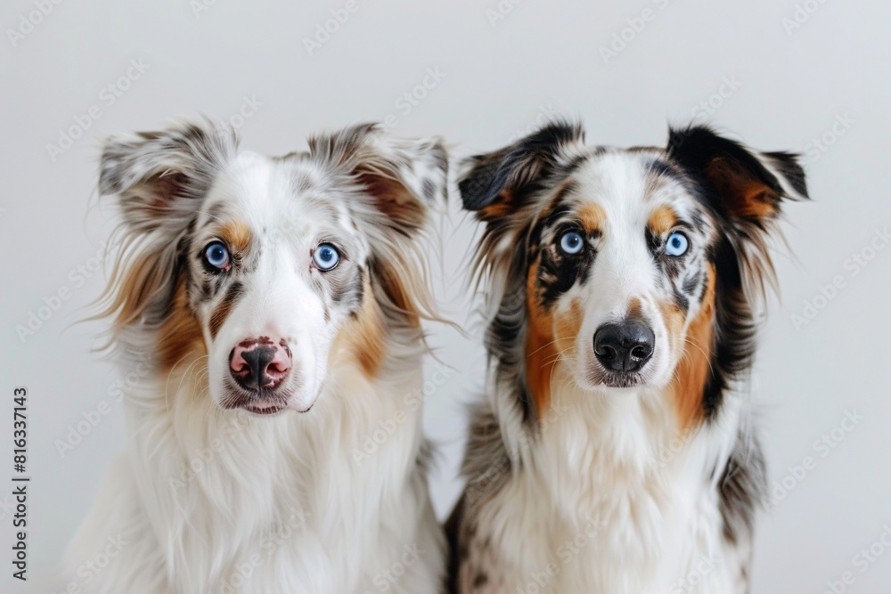 Two-Headed Border Collie Dogs