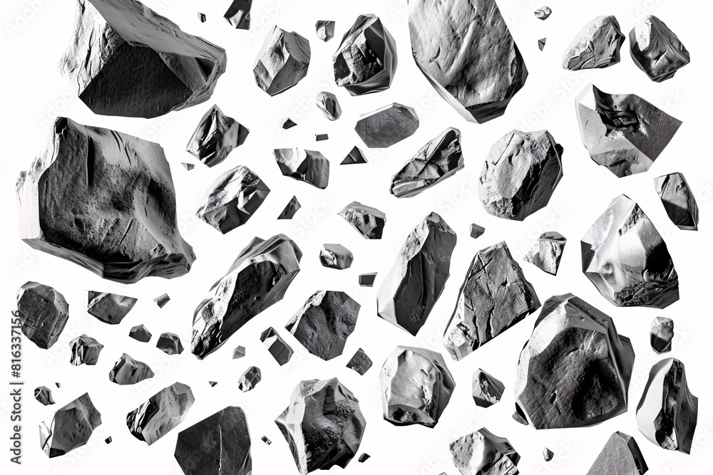 Shattered Pieces of Stone