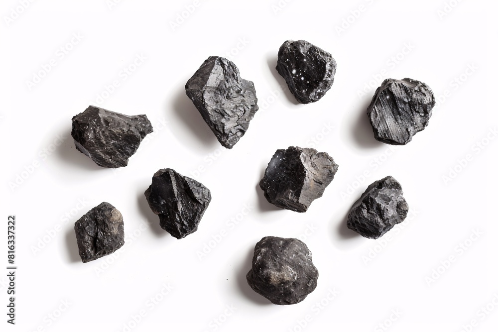 Collection of Pieces of Coal