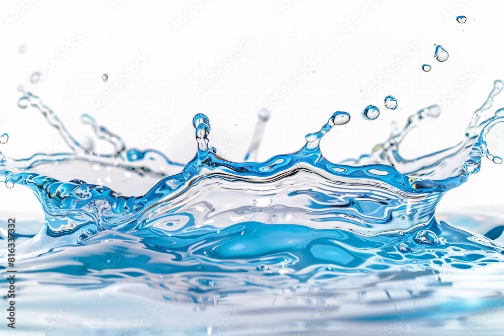 Droplets of Water in Motion Droplets of Water in Motion