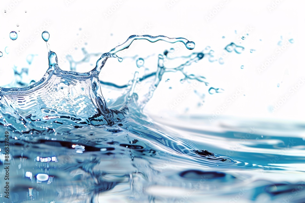 Dynamic Water Splash in Motion