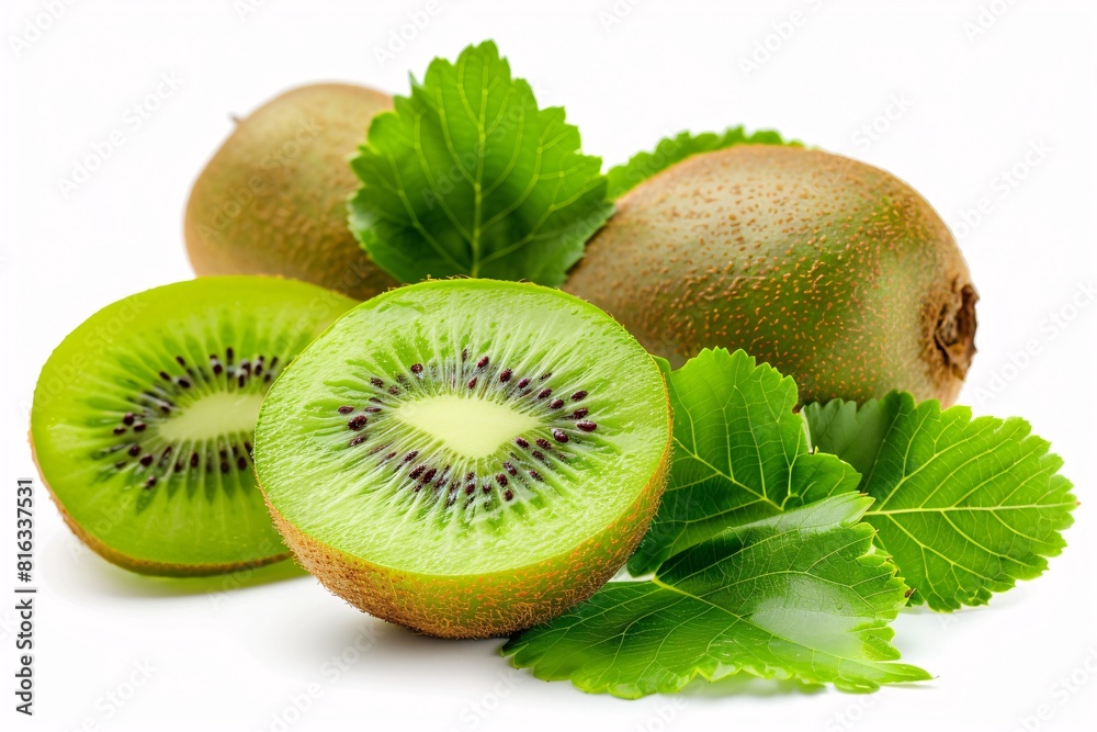 Fresh Kiwi Fruit on Display