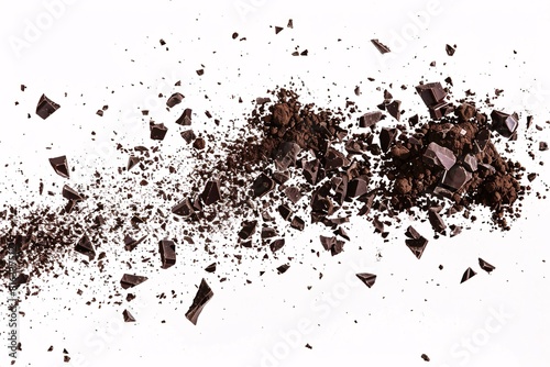 Obraz na płótnie Chocolate Chip Cookie Breakage w salonie