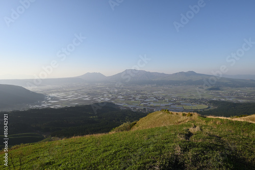 Great view from Daikanbo, Aso, Kumamoto