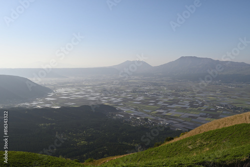 Great view from Daikanbo, Aso, Kumamoto