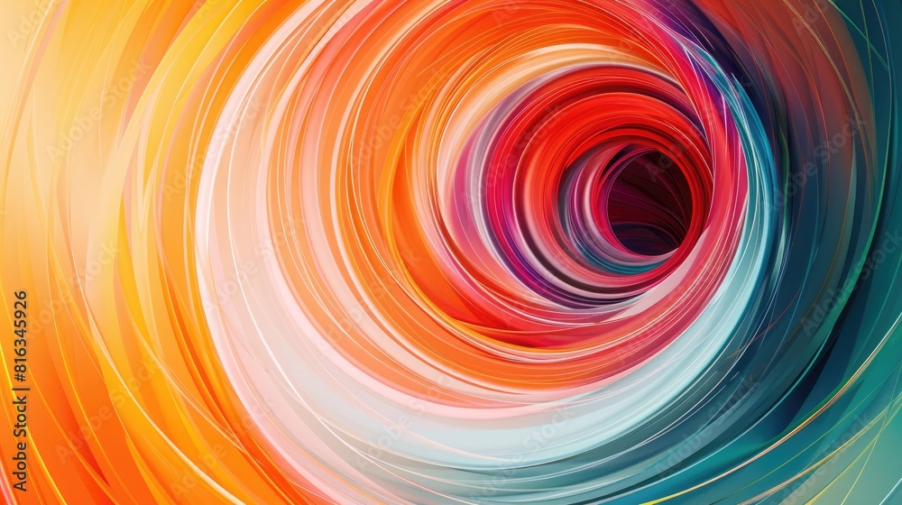 Colorful abstract circular design Colorful abstract circular design
