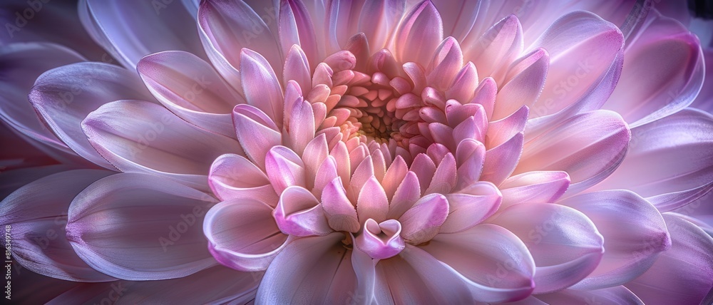 pink and purple chrysanthemum closeup flower, ai pink and purple chrysanthemum closeup flower, ai