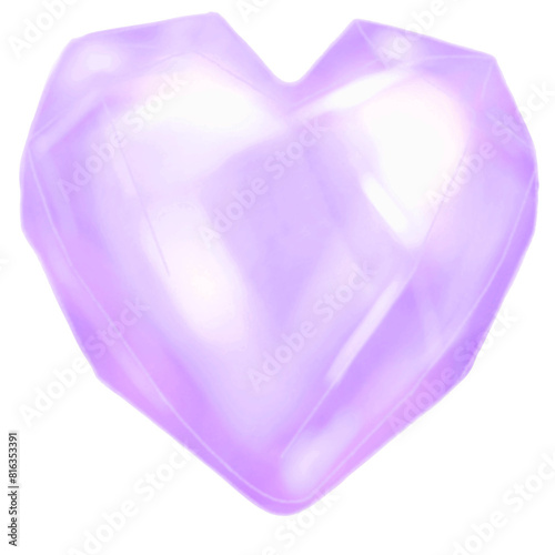 Heart painting colorful art
