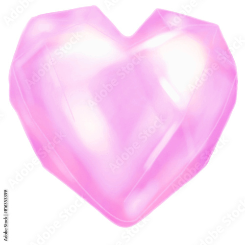 Heart painting colorful art